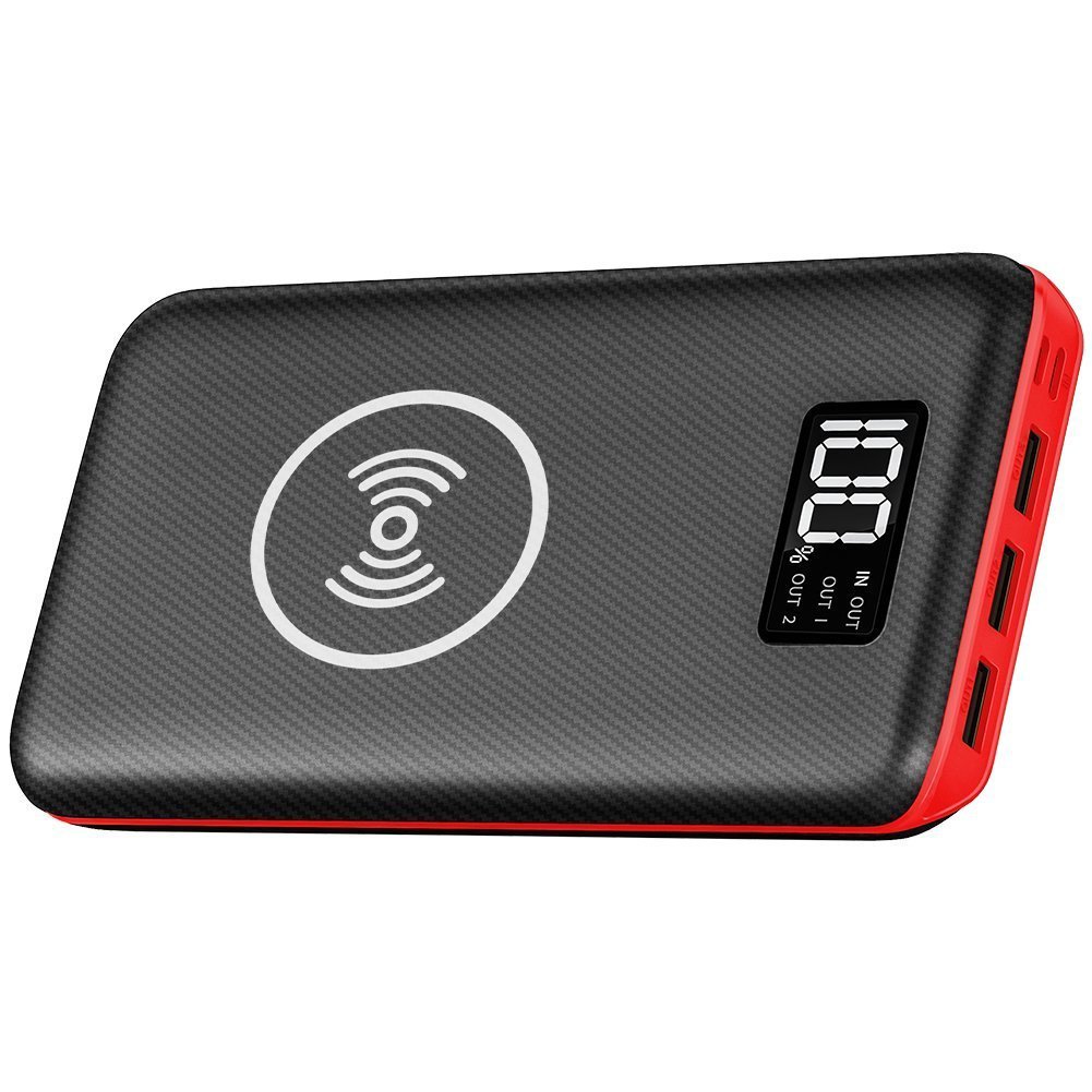 KEDRON Qiモバイルバッテリー 24,000mAh
