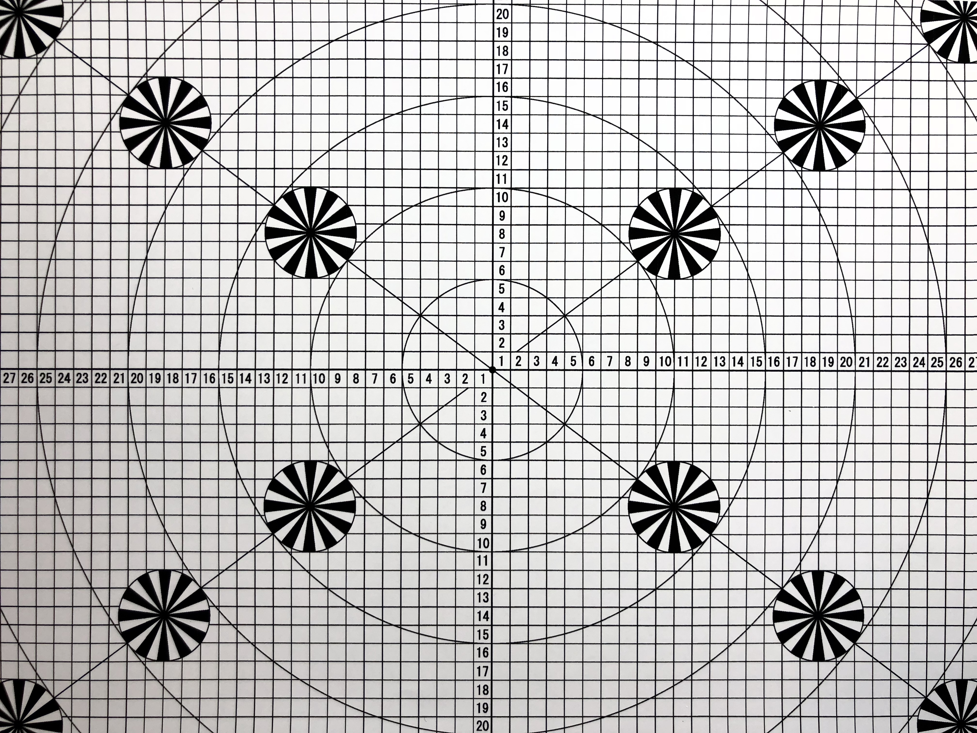 テストチャート by iPhone X