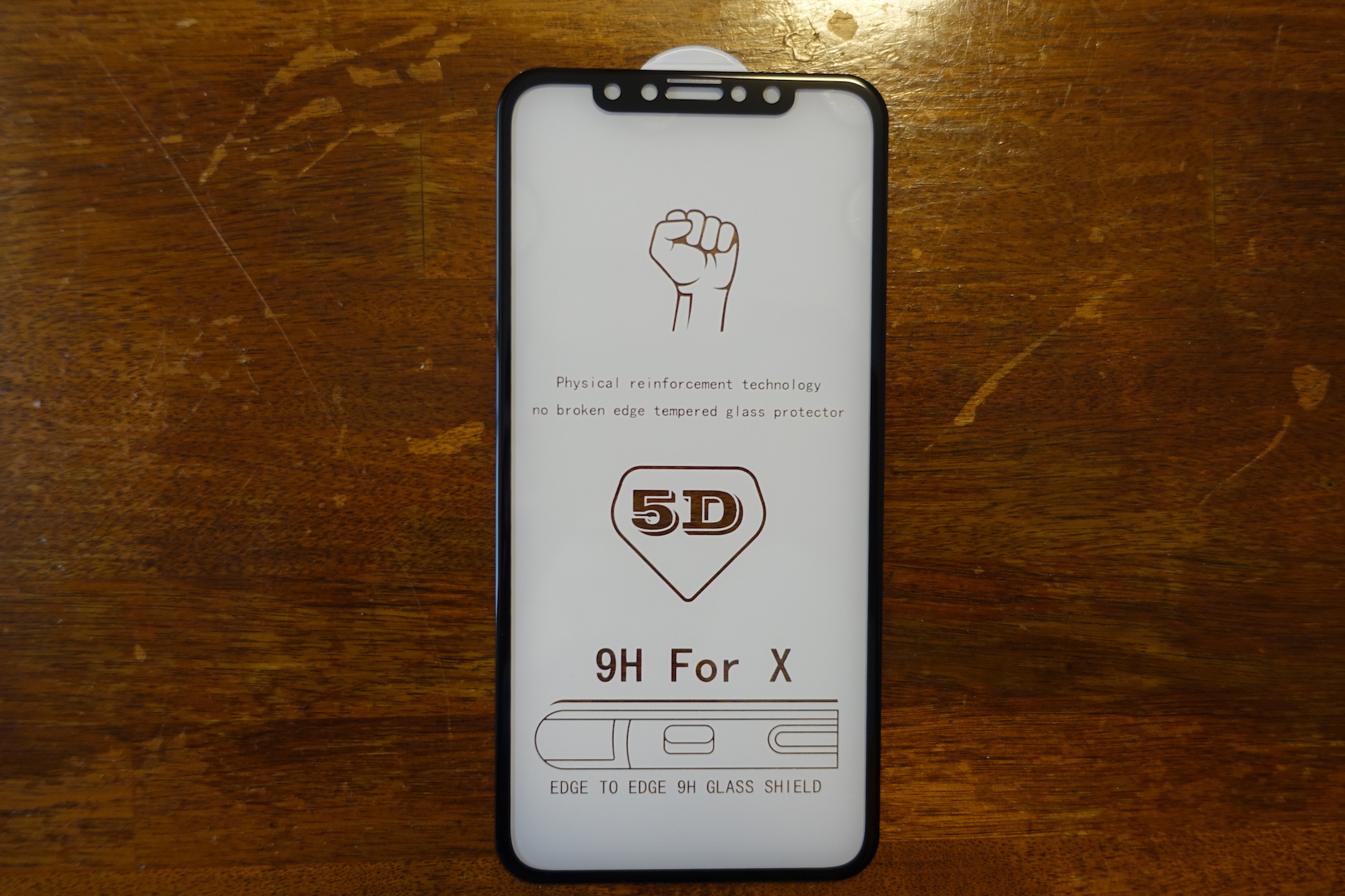 WIKOOL iPhone X ガラスフィルム 2018
